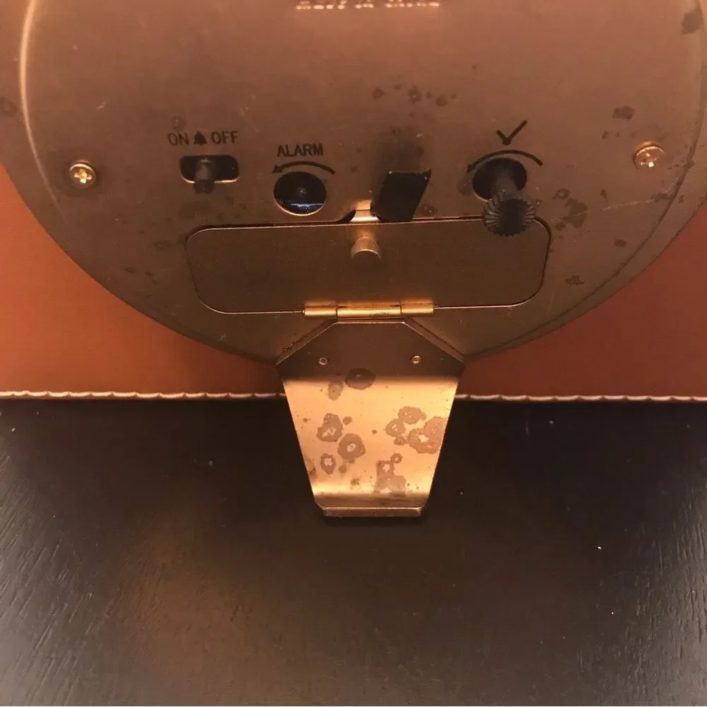 Vintage pottery barn clock/ alarm